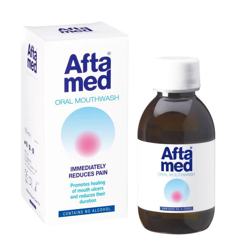 AFTAMED Solution 150ml  Διάλυμα για πρόληψη και αντιμετώπιση των στοματικών ελκών