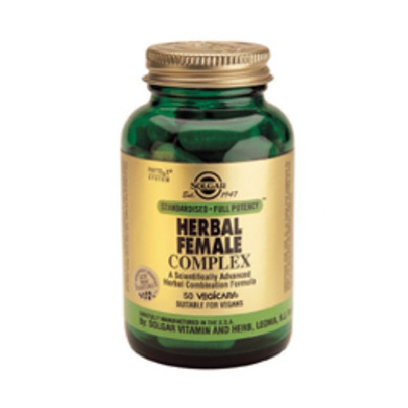 SOLGAR Herbal Female Complex Veg. Caps 50 Tabs