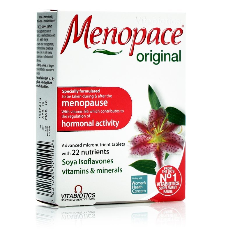 VITABIOTICS Menopace Original 30 tabs