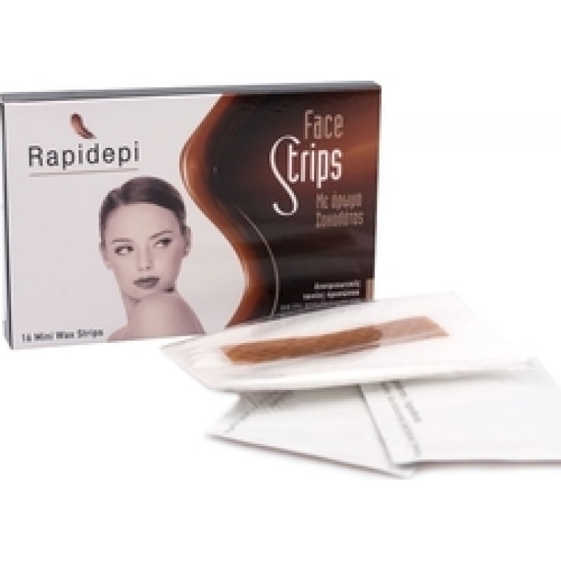 RAPIDEPI Wax Face Strips 16τμχ