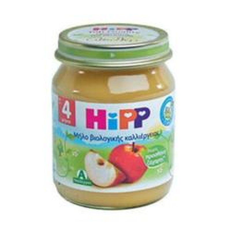 HIPP Φρουτόκρεμα Μήλο Βιολογικής Καλλιέργιειας 125gr