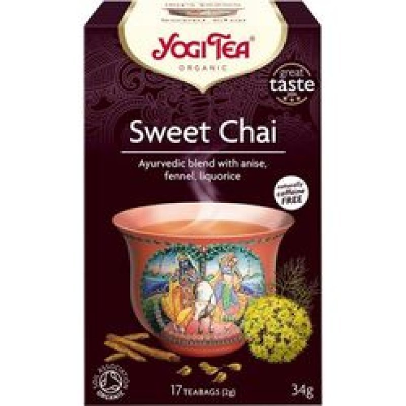 Yogi tea Bιολογικό τσάι Sweet tea (γλυκό τσάι) 17 Φακελάκια