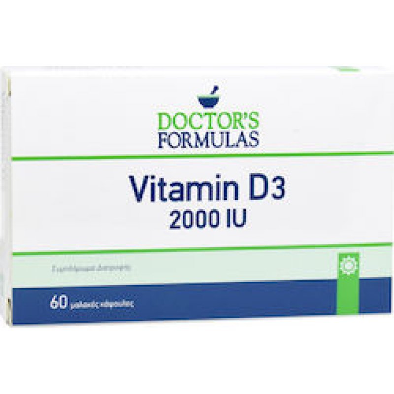 Doctor\'s Formulas Vitamin D3 2000iu 60 Κάψουλες