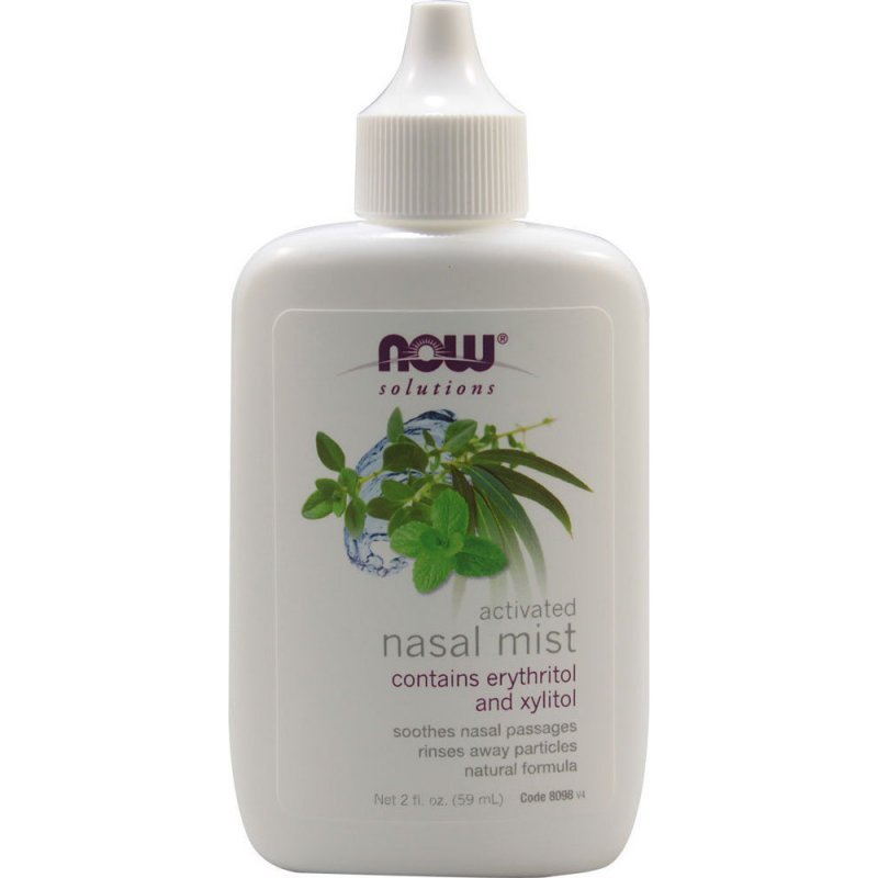 Now Foods Nasal Mist Activated 60ml
