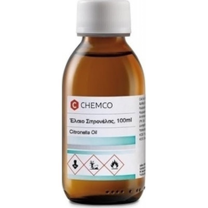 CHEMCO Citronella Oil Έλαιο Σιτρονέλας 100ml