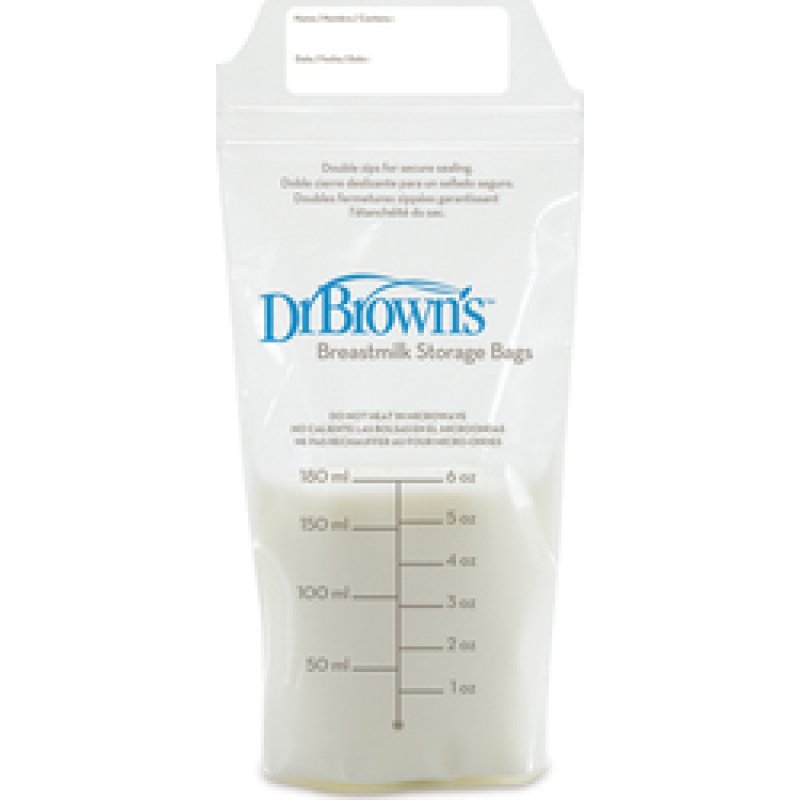 Dr. Brown\'s Σακουλάκια Αποθήκευσης Μητρικού Γάλακτος 25x180ml