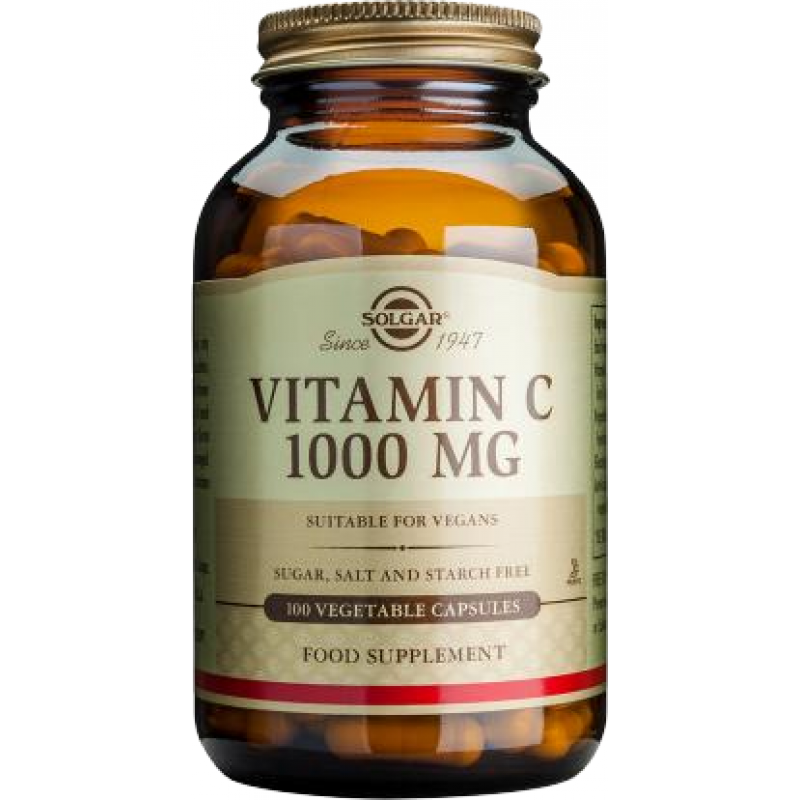 SOLGAR Vitamin C 1000mg 100veg.caps