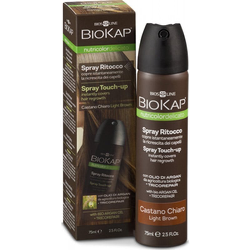 Biosline BioKap Nutricolor Spray Touch-Up Light Brown 75ml