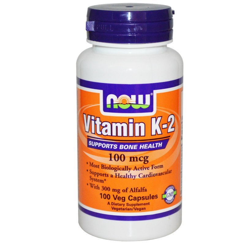 NOW FOODS Now Vitamin K2 100 mcg Βιταμίνη K 100caps