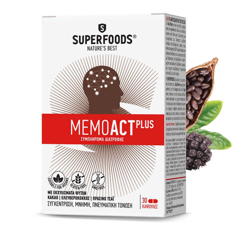 MemoAct Plus 30 capsules