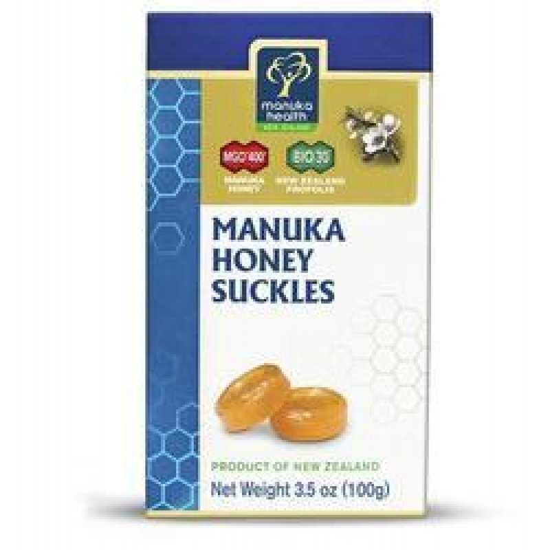 AM HEALTH Manuka Health Φυσικές Καραμέλες με Πρόπολη & Μέλι Manuka MGO400, 100g