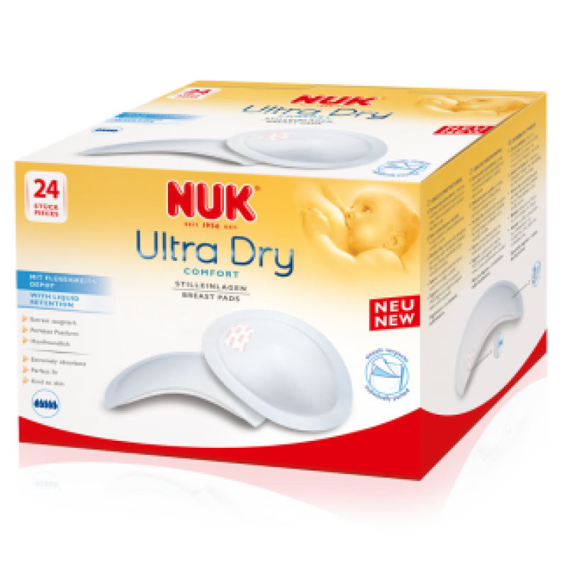 NUK - Επιθέματα Στήθους Ultra Dry Comfort 24τμχ