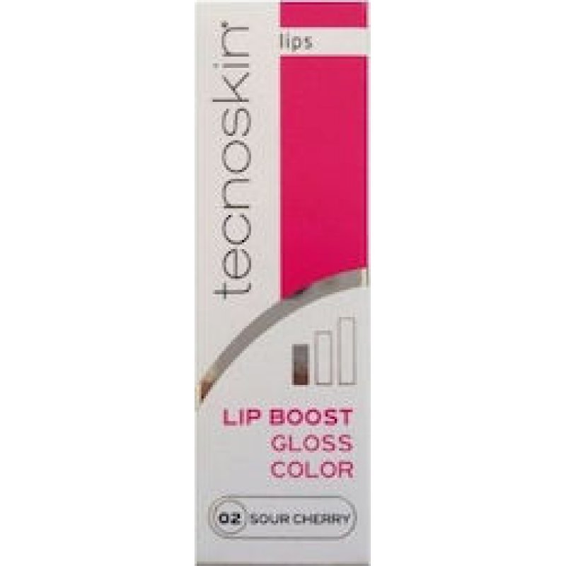 TECNOSKIN  Lip Boost Gloss Color 02 Sour Cherry