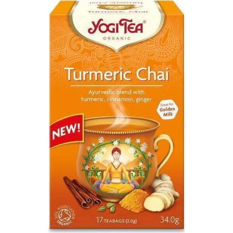 YOGI Tea Turmeric Chai 17τμχ