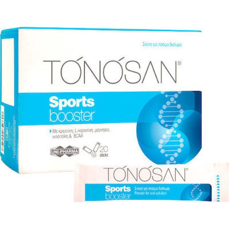 Uni-Pharma TONOSAN Sports Booster 20 φακελίσκοι