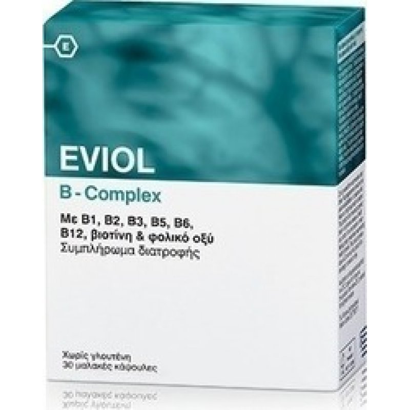 EVIOL  B Complex 30 ταμπλέτες