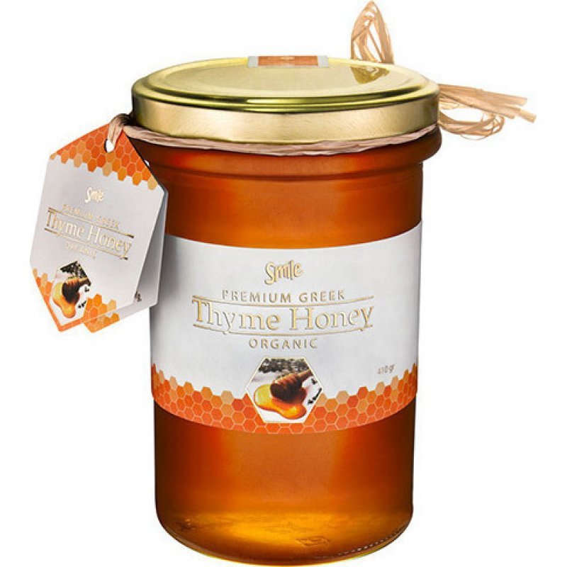 AM HEALTH Smile Thymus Organic Honey Greek Container 410gr