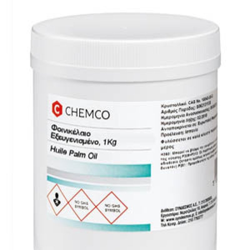 CHEMCO Huile Palm Oil (Φοινικέλαιο Εξευγενισμένο) 1Kgr
