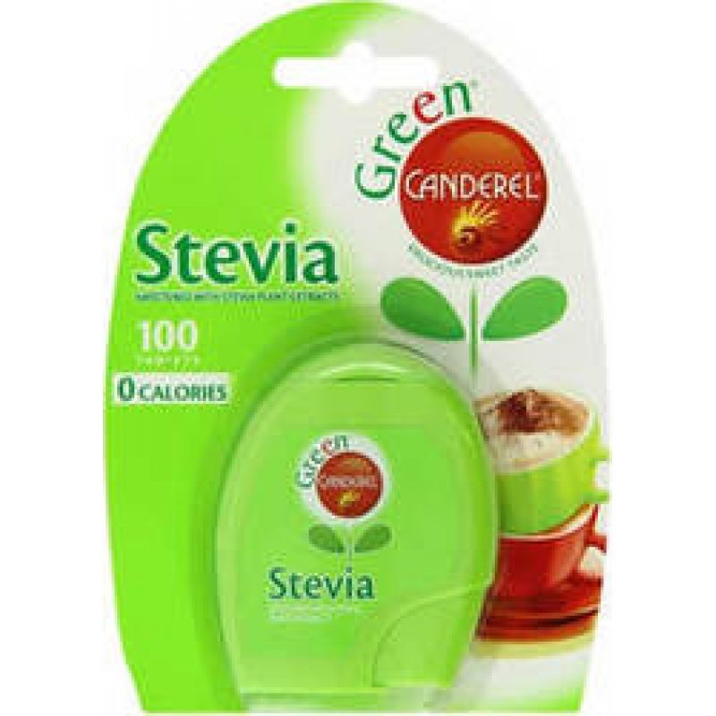 Canderel Stevia Green Υποκατάστατο Ζάχαρης 100 Δισκία