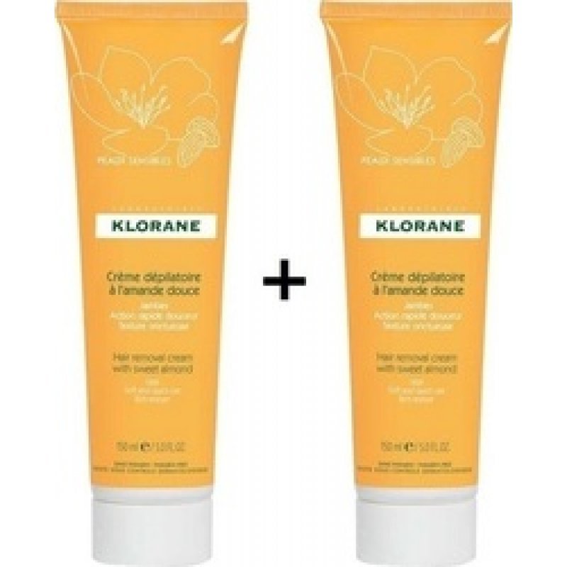 KLORANE Hair Removal Cream 150mlx2