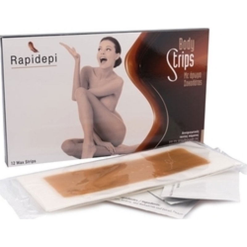RAPIDEPI Wax Body Strips 12τμχ.