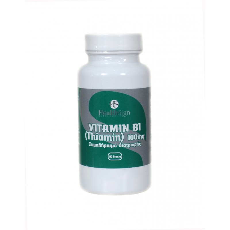 Health Sign - Vitamin B1 (Thiamin) 100 mg 90 tabs
