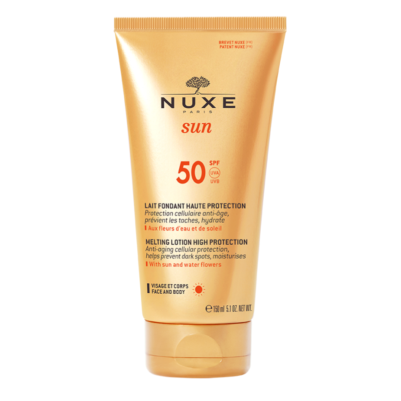 NUXE SUN- milky lotion for face - body SPF50 150ml
