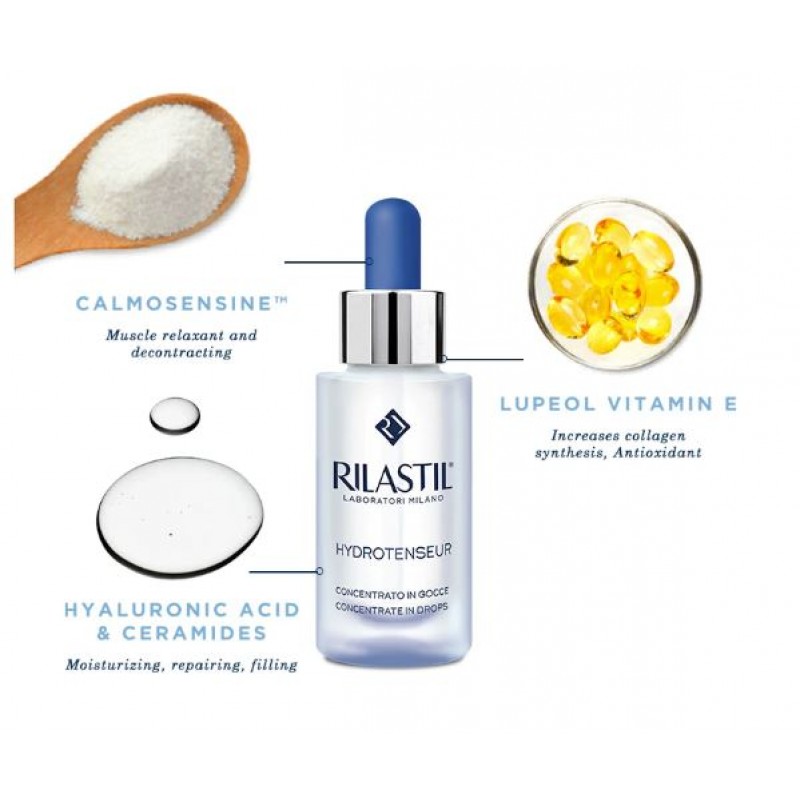 Rilastil Hydrotenseur Concentrate in Drops 30ml 