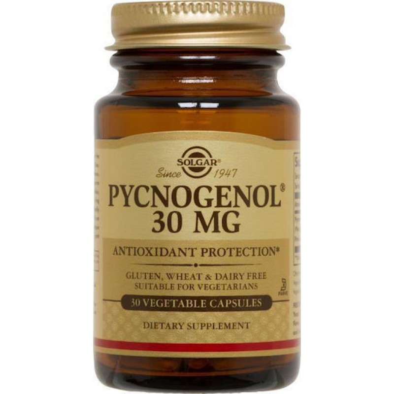 SOLGAR Pycnogenol 30mg 30veg. caps SOLGAR Pycnogenol 30mg 30veg. caps