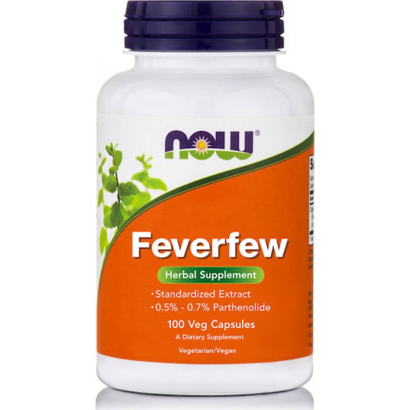 Now Foods Feverfew 400mg 100 κάψουλες Now Foods Feverfew 400mg 100 κάψουλες