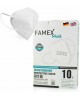 Famex 5 Layers Particle Filtering Half NR Μάσκα Προστασίας FFP2 σε  Άσπρο χρώμα 10τμχ